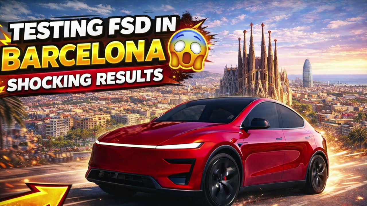 Testing Tesla FSD in Barcelona 🇪🇸 | SHOCKING Results / Resultados increíbles / ESPAÑA / EUROPA / EU