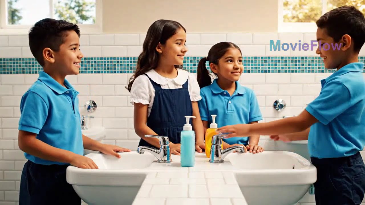 🧼 Clean Hands, Healthy School | A Story About Washing Hands for Kids