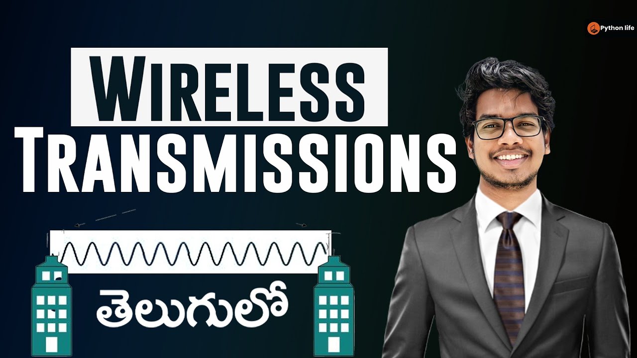 Wireless TransmissionRadio Microwave Infrared waves | Mobile Computing in Telugu