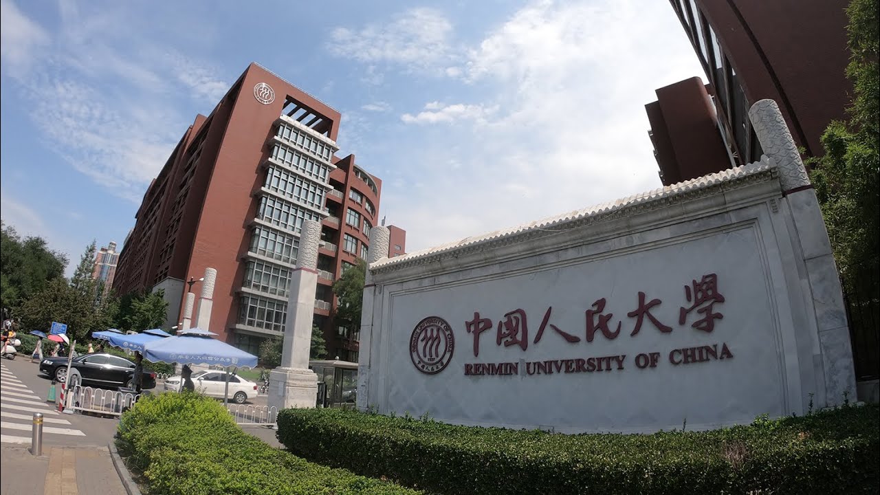 Visiting Renmin University of China with Lina