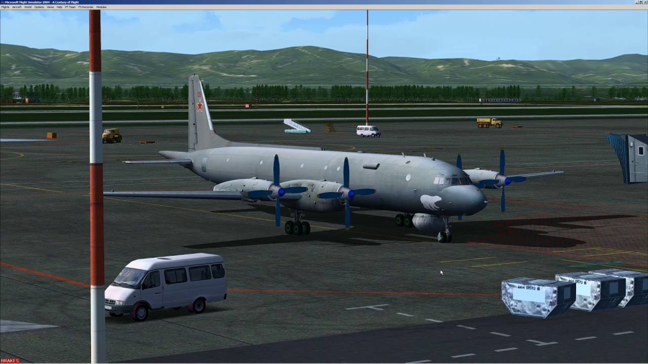 FS 2004 [FS9] | ИЛ 38 | IL 38 | Cold and dark | Full flight | UHWW - UHHH