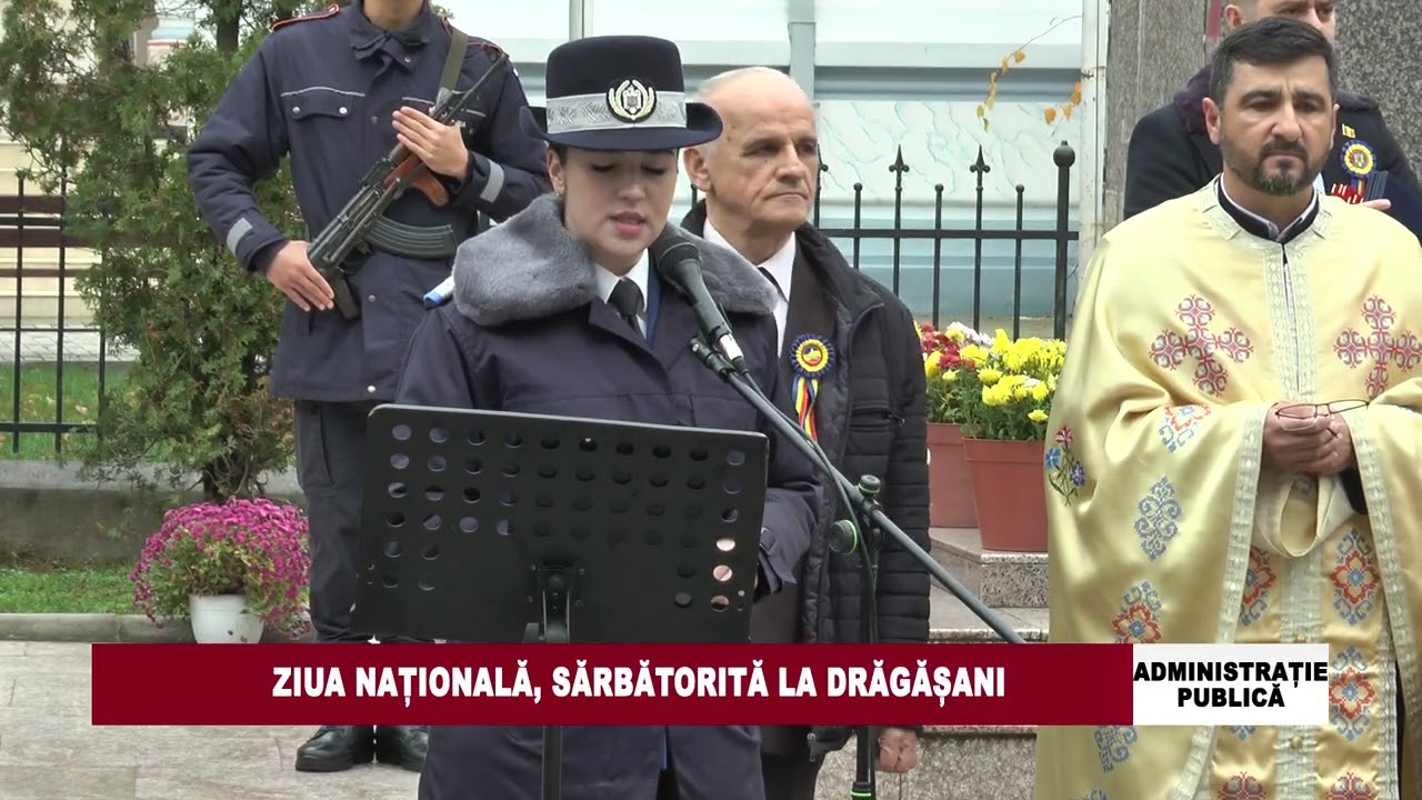 ZIUA NATIONALA, SARBATORITA LA DRAGASANI