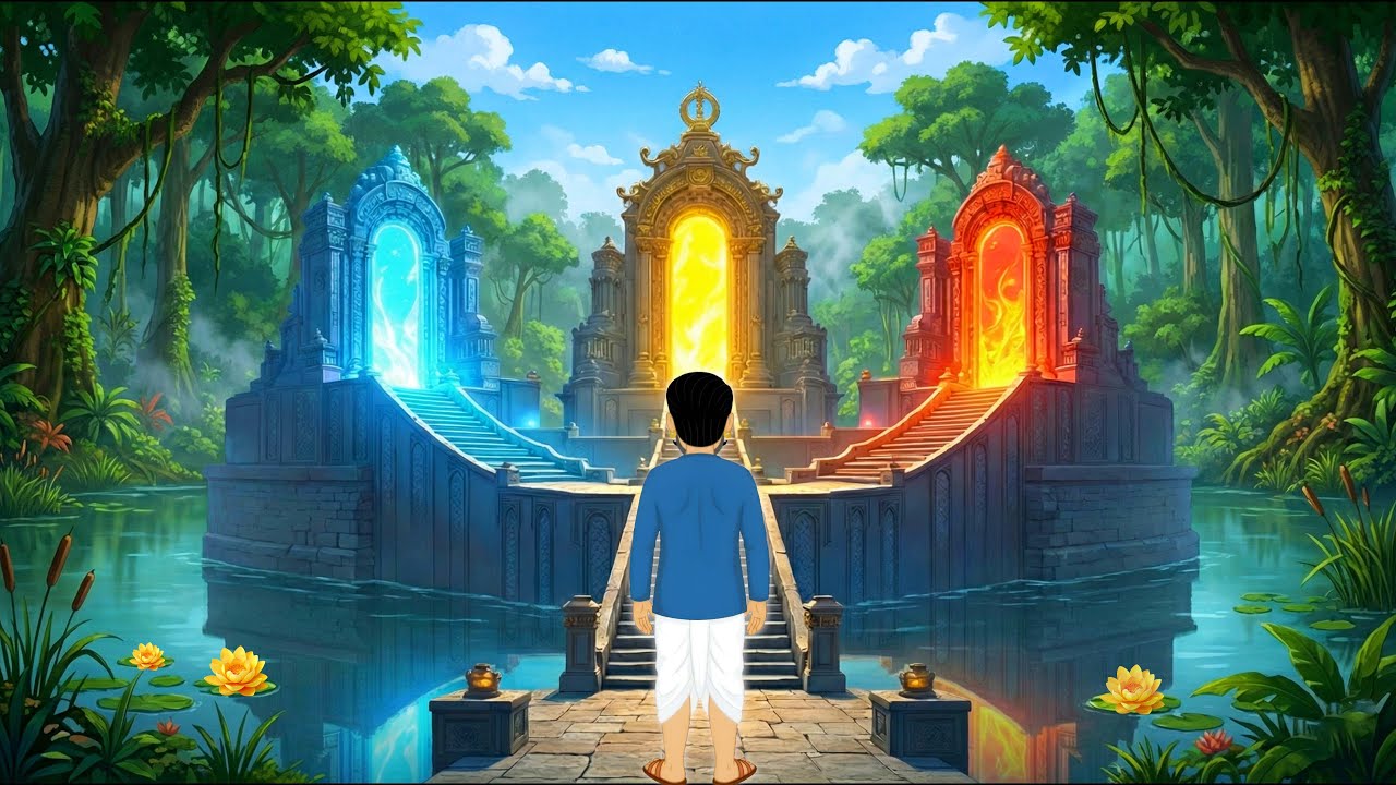 3 जादुई दरवाज़ों का रहस्य: ग़लत चुना तो मौत | Hindi Kahaniya | Jadui kahani | Moral Story |Soro Story