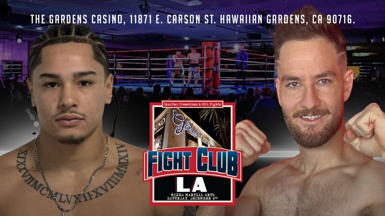 Andrew Rodriguez vs Sergio Anaya - Fight Club LA