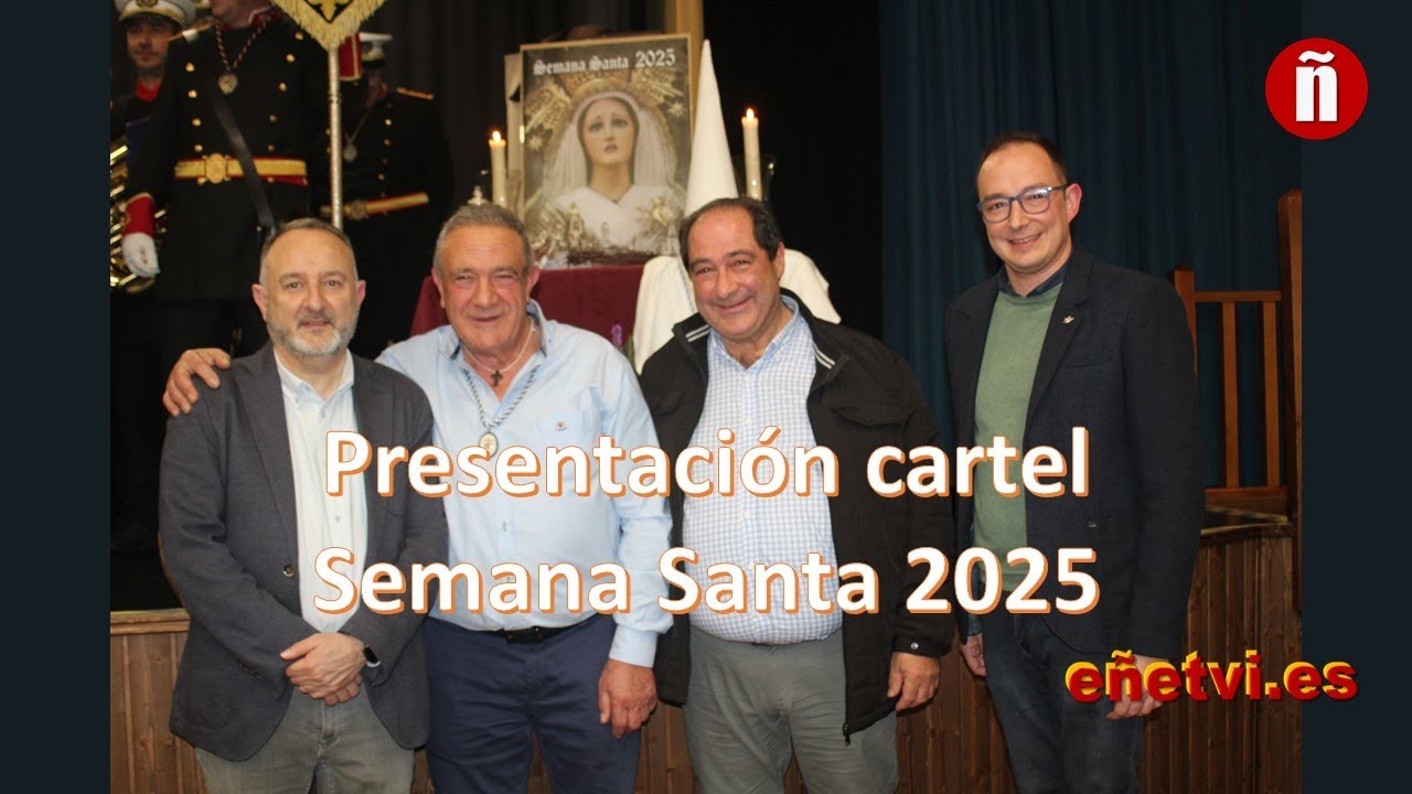 Presentación CARTEL SEMANA SANTA 2025 Villarrubia de los Ojos