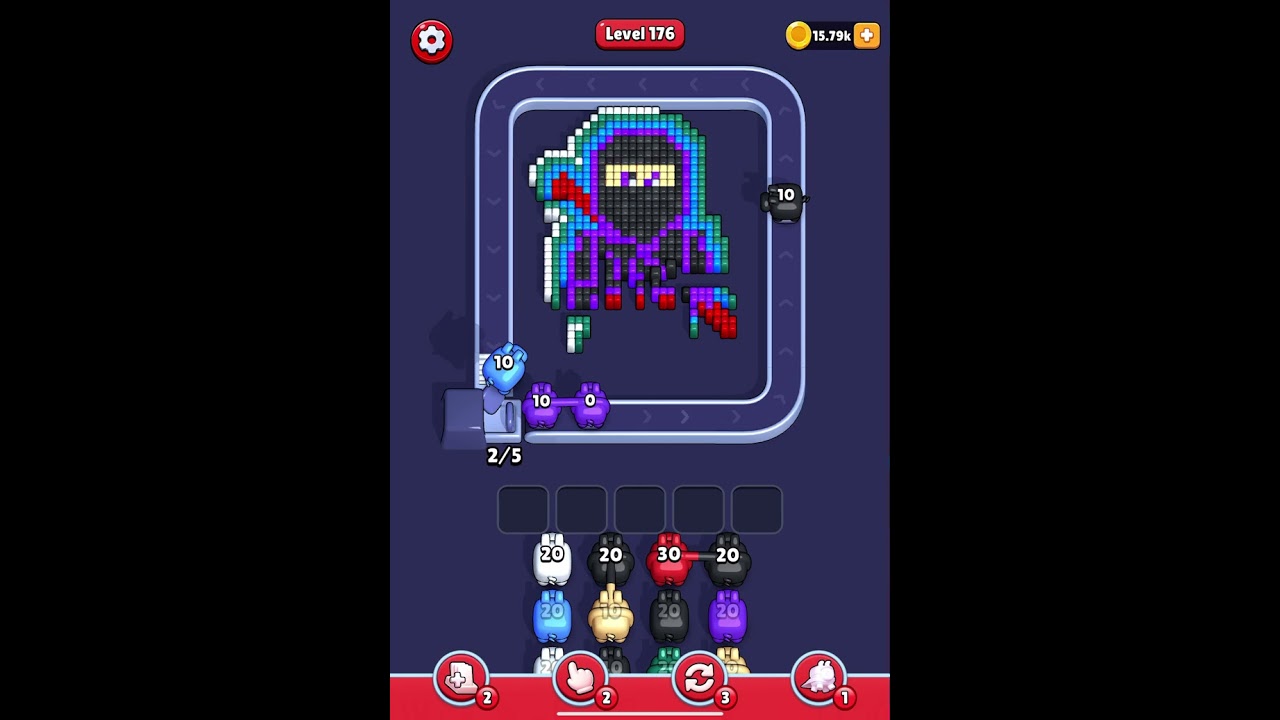 Pixel Flow Level 176