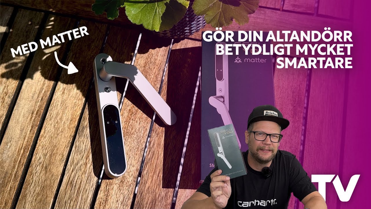 Secuyou Smart Lock Matter – smart lås till din altandörr