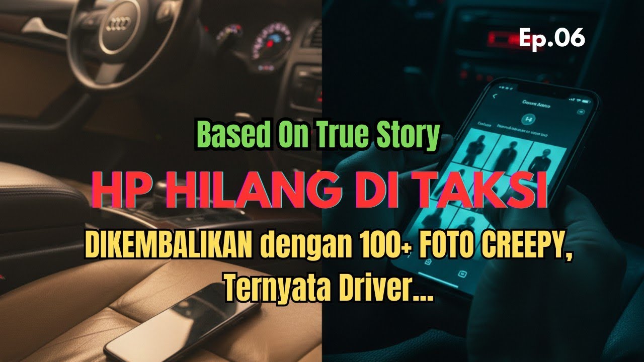 HP HILANG DI TAKSI - Dikembalikan dengan 100+ foto creepy, ternyata Driver....