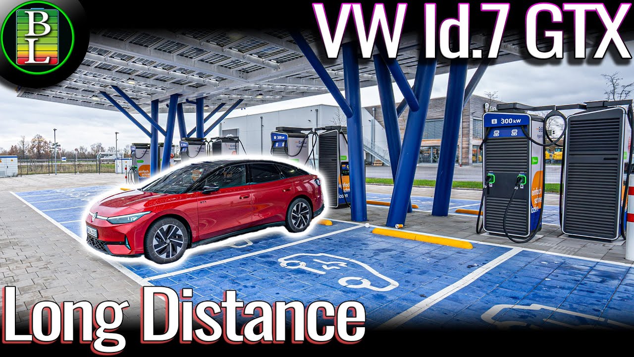600 km (372 miles) in the VW Id.7 GTX - Fast and comfortabel