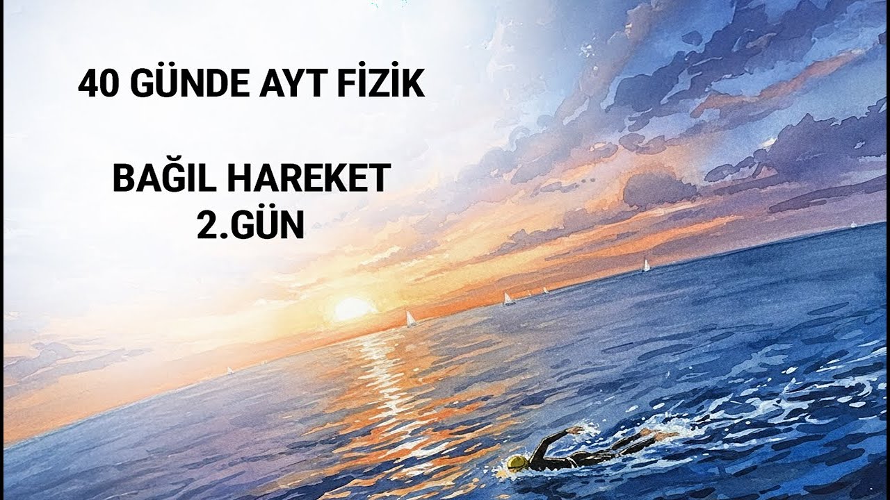 BAĞIL HAREKET | KONU ANLATIMI | 40 Günde AYT Fizik