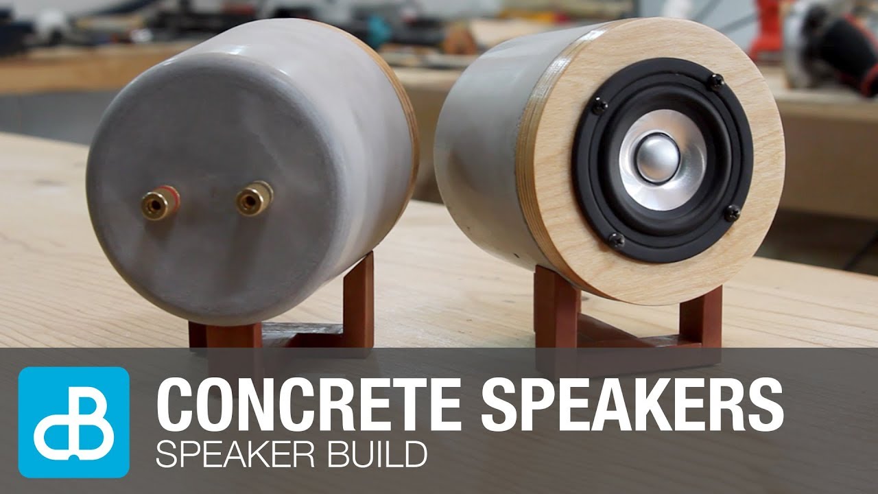 Making Concrete Speakers - by SoundBlab