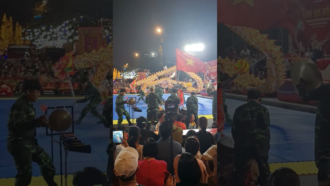 Tet Vung Tau Vietnam 🇻🇳 #vungtau #vietnam  #tetholiday #expat #dragondance #tetvietnam #tet