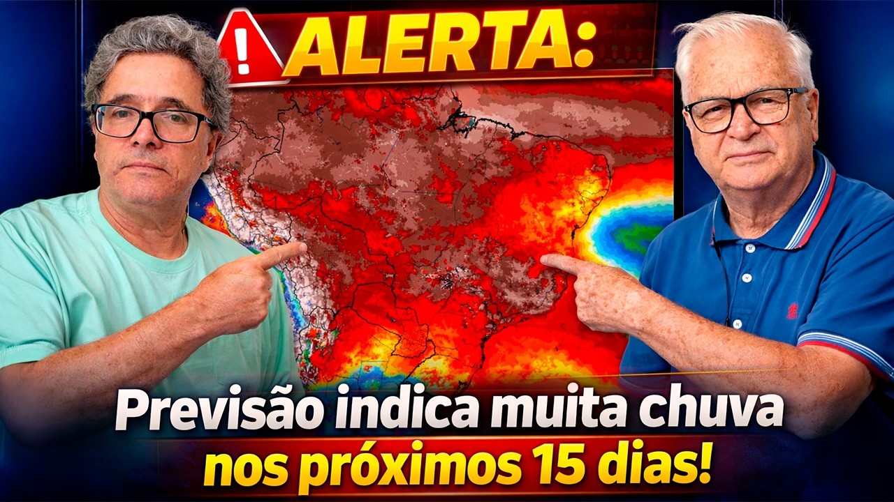 Vem mais chuvas aí! Pro sul, a frente será benéfica, mas para Minas as chuvaradas poderão complicar