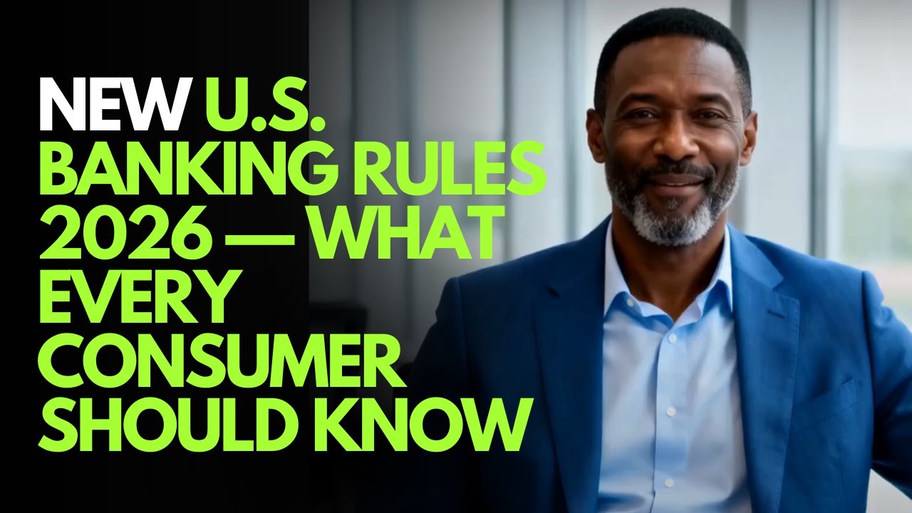 New U.S. Banking Rules 2026 &mdash; What Every Consumer Should Know