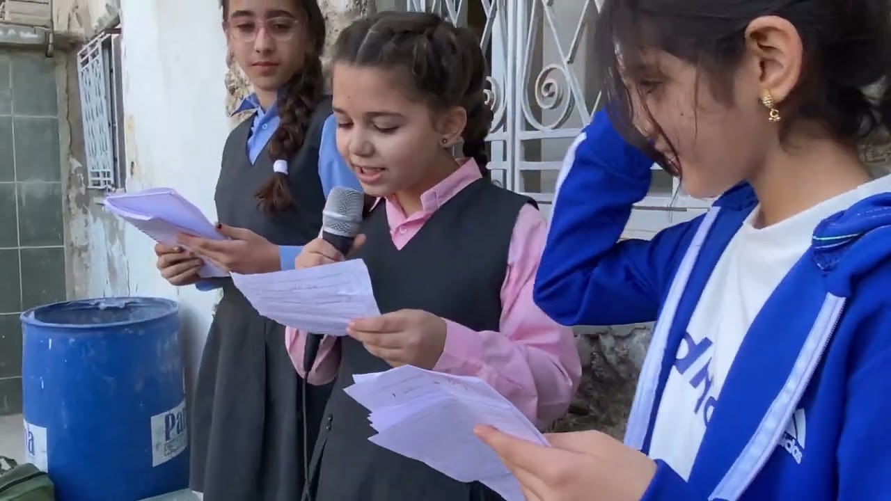 الإذاعة المدرسية للصف الخامس