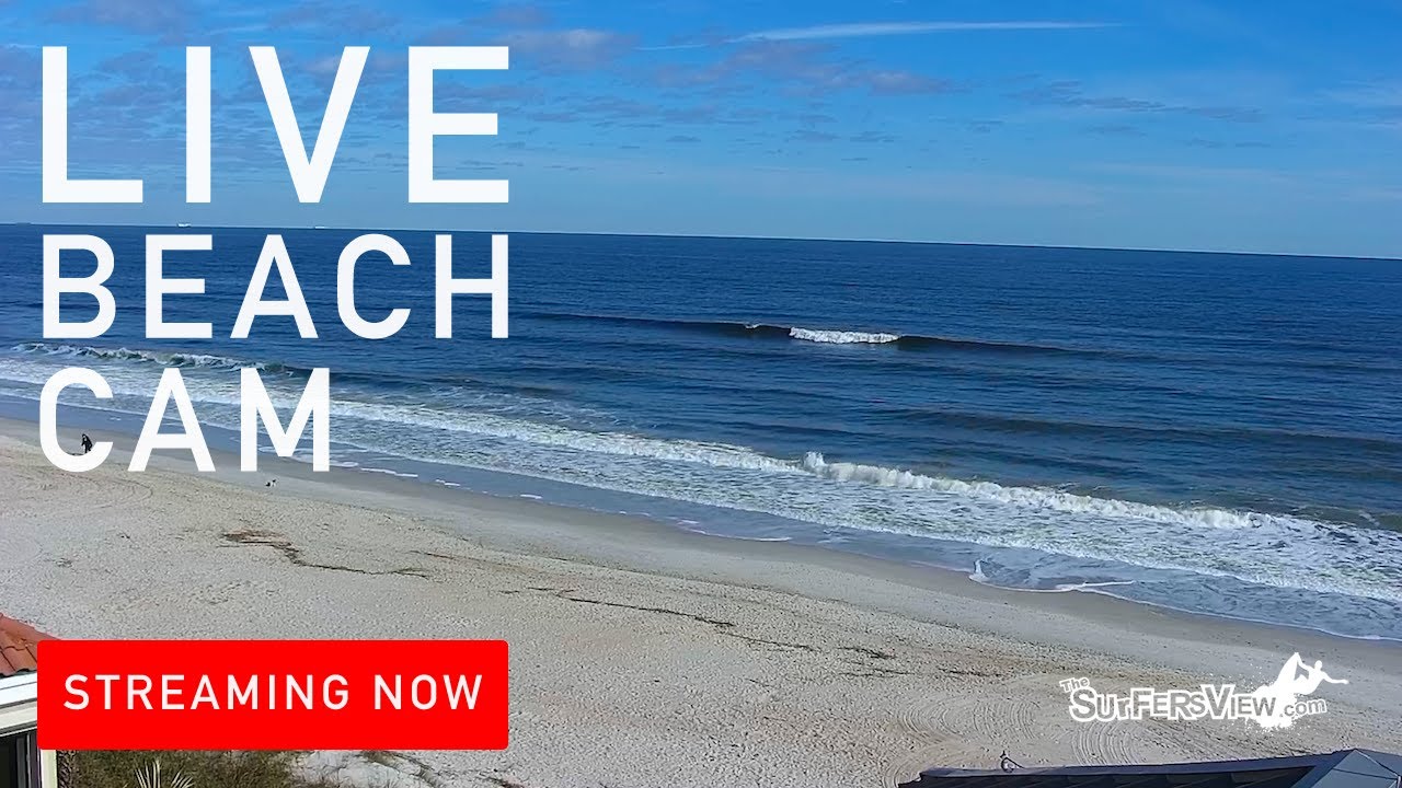 Live Surf Cam: Ponte Vedra Beach, Florida