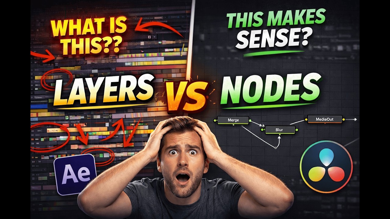 I Challenged Myself to Edit the Same Video in After Effects vs DaVinci Resolve