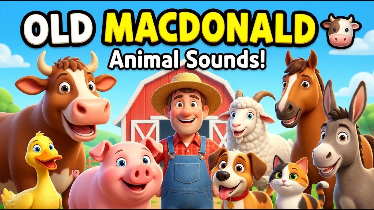 Old MacDonald Had a Farm 🐄🐷 | Animal Sounds Song for Kids | Farm Animals | CK4KIDS 2026