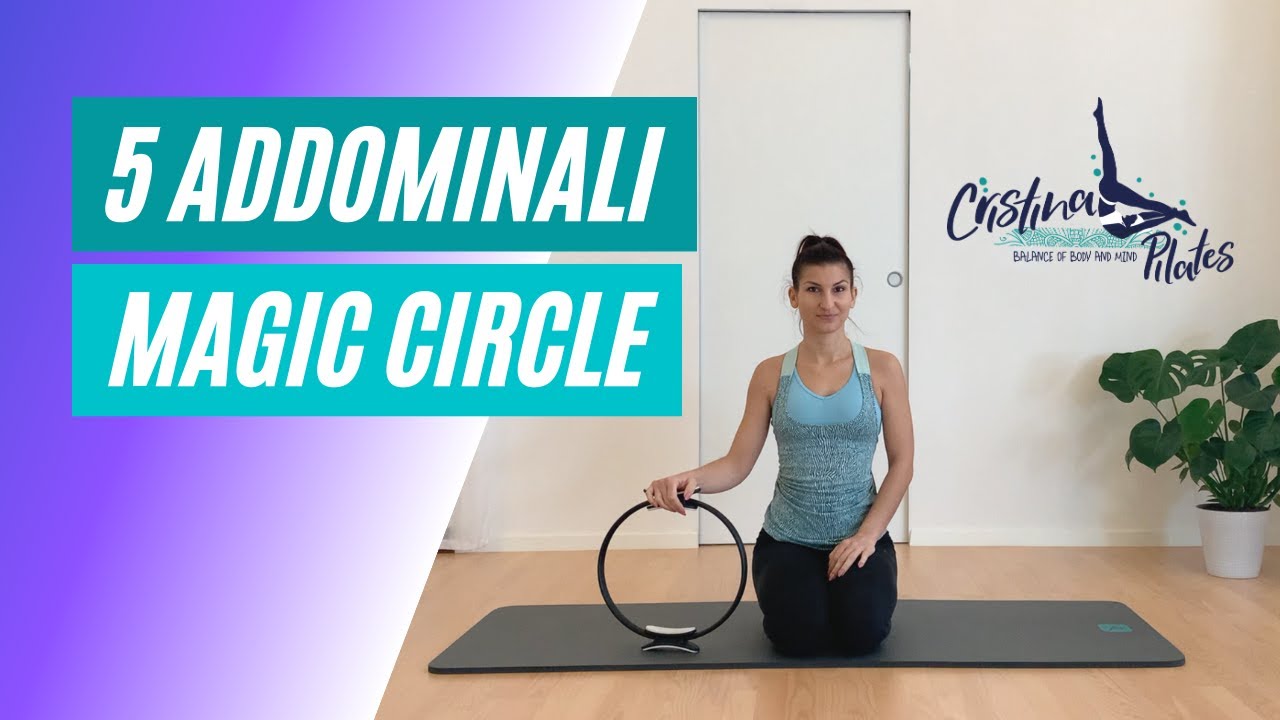 5 addominali con magic circle (livello intermedio)