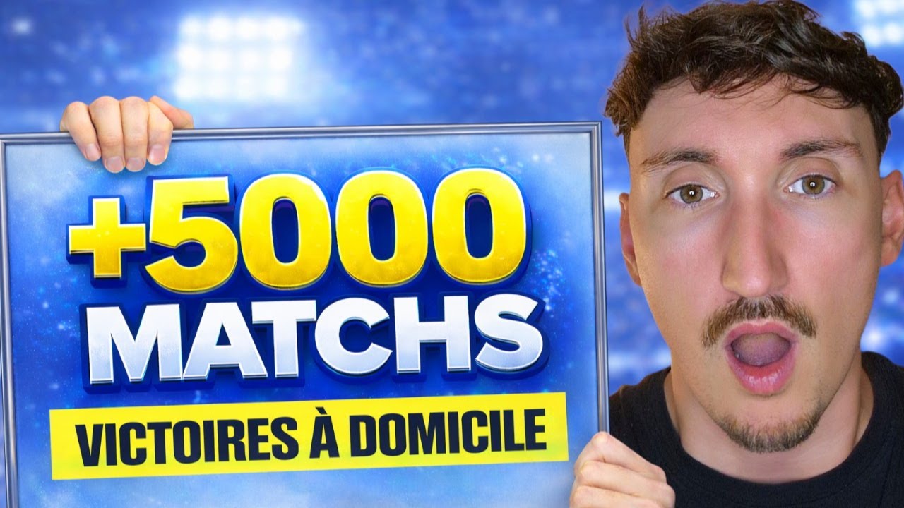 J’ai backtesté plus de 5000 matchs sur les victoires à domicile et voici le résultat...