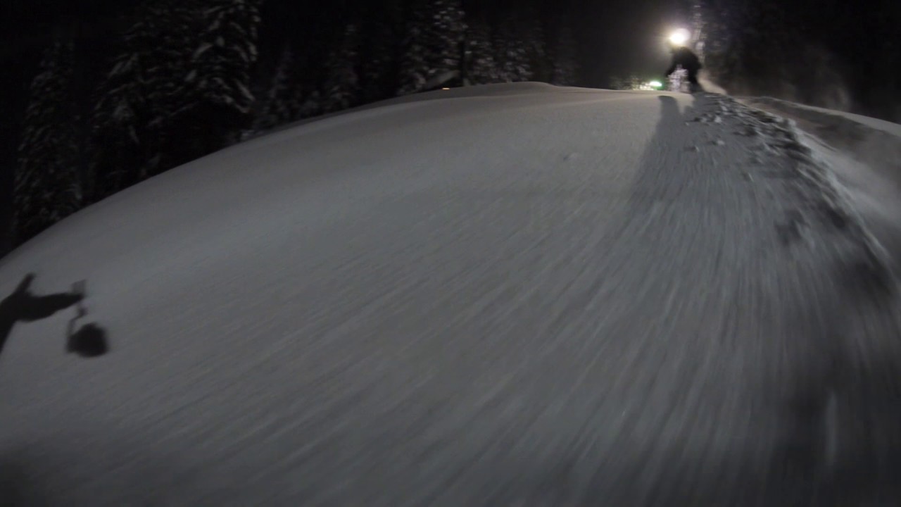 Skibowl 12-11-16 Night Pow Turns
