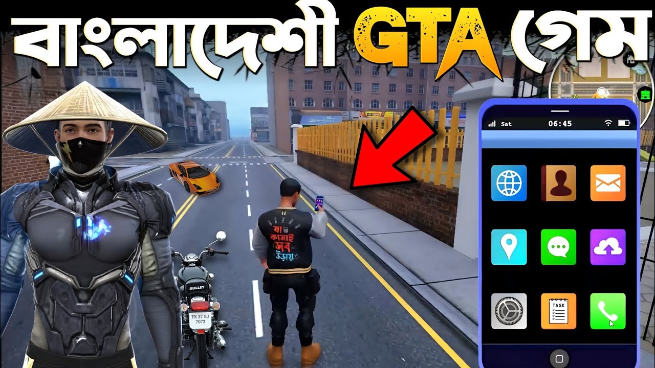 Bangladeshi GTA Game | Project Bengal BD kocu gamer |