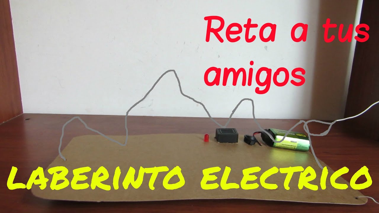 laberinto eléctrico - Juego de habilidad/Ideatronic