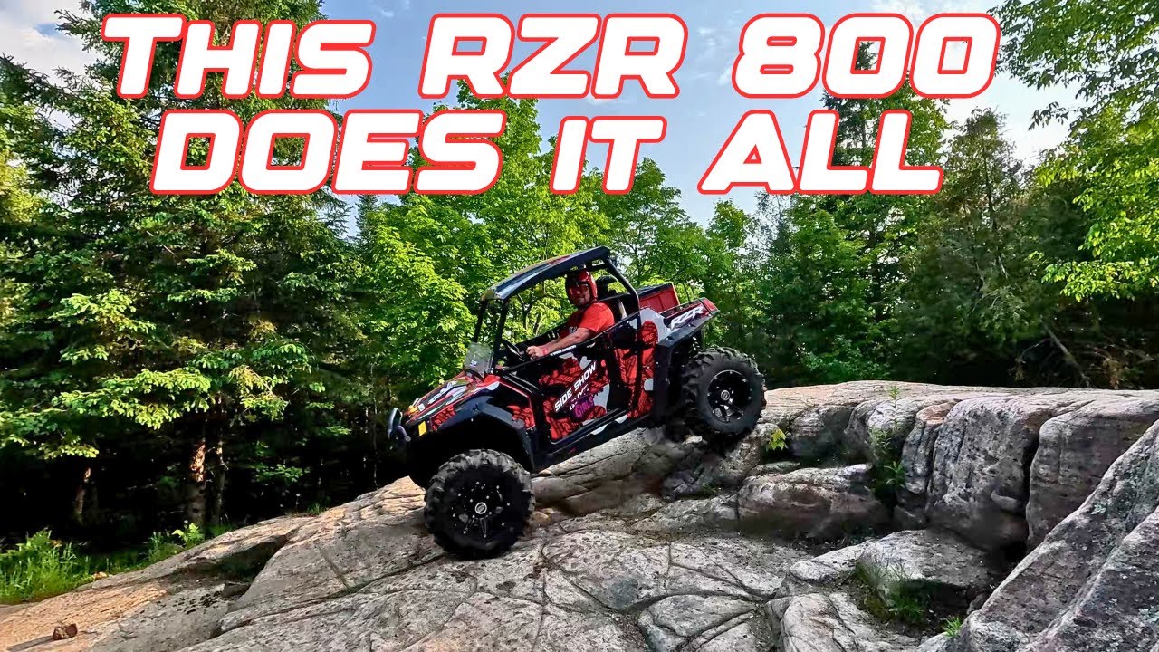 RZR 800 ROCK CRAWLING | Adrenaline Junkie Jamboree