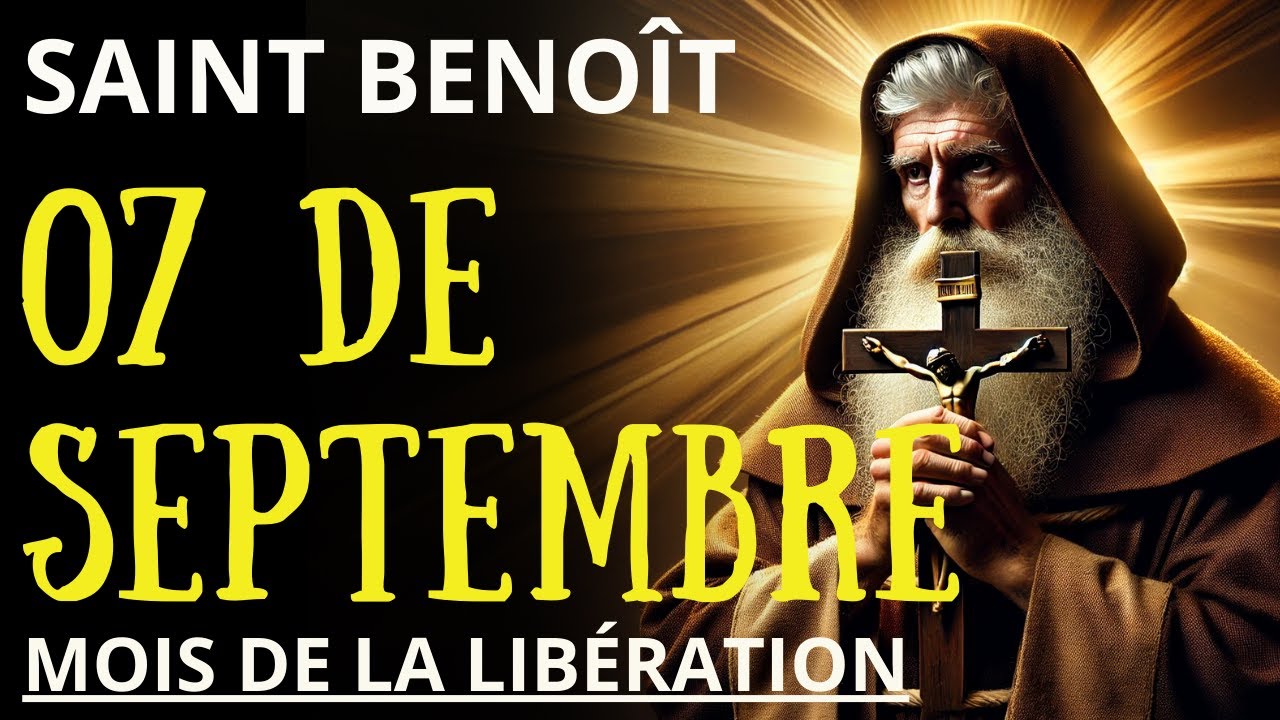 🙏La Prière la Plus Redoutée par l’Ennemi🙌 Prie Maintenant avec Saint Benoît