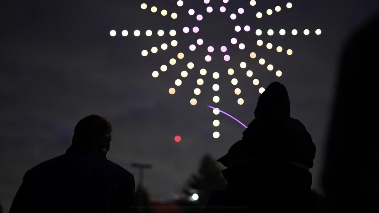 200 Drone Drive-In | Firefly Drone Shows