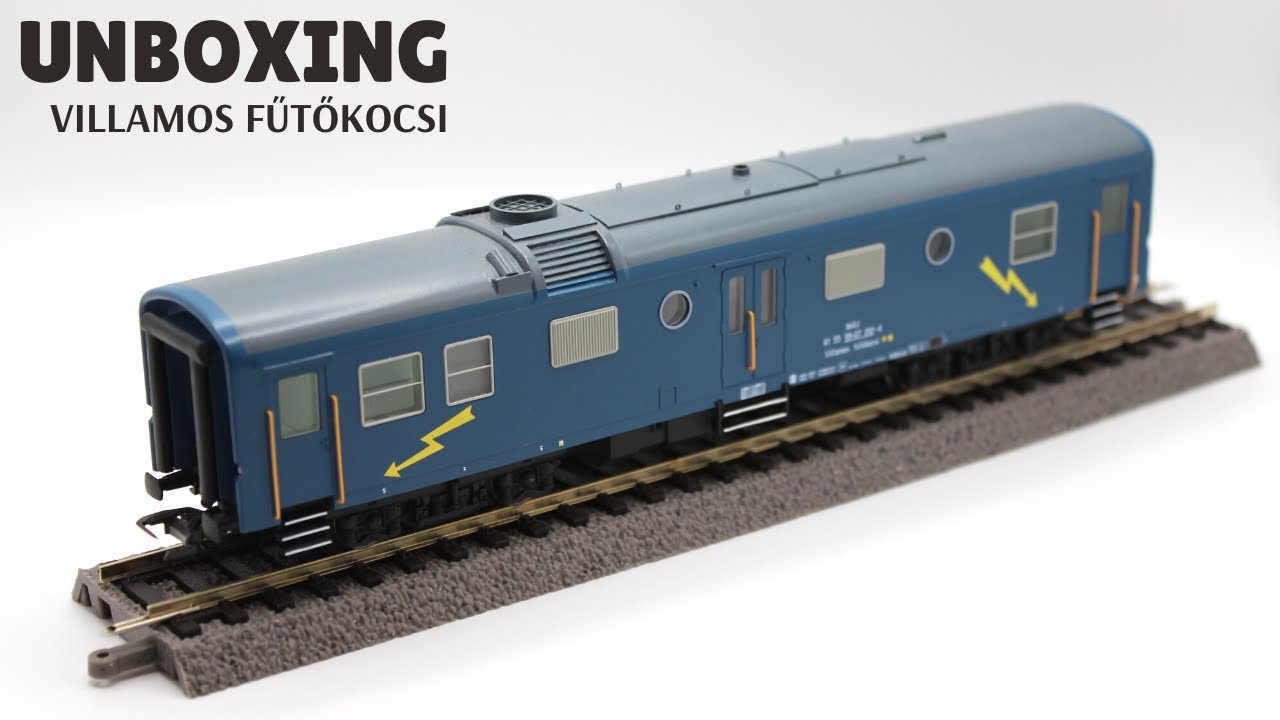 Unboxing DigiTools Villamos Fűtőkocsi - V. korszak