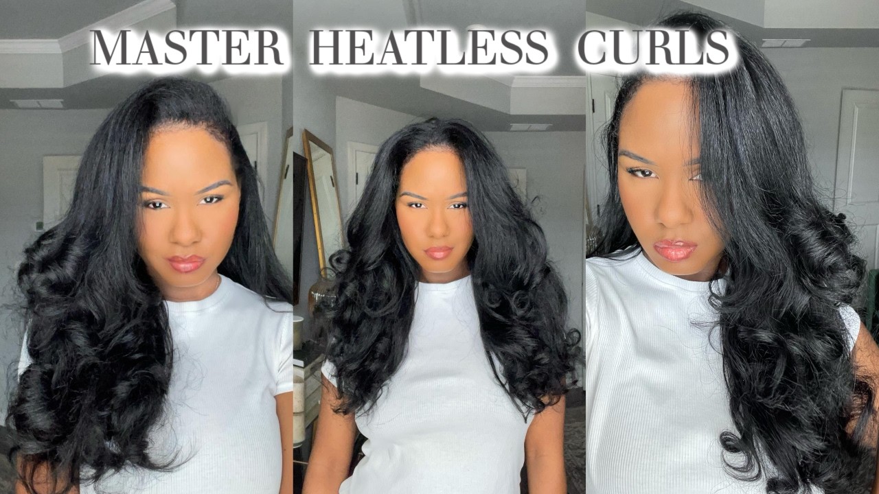 OVERNIGHT BLOWOUT TUTORIAL/ MASTER HEATLESS CURLS