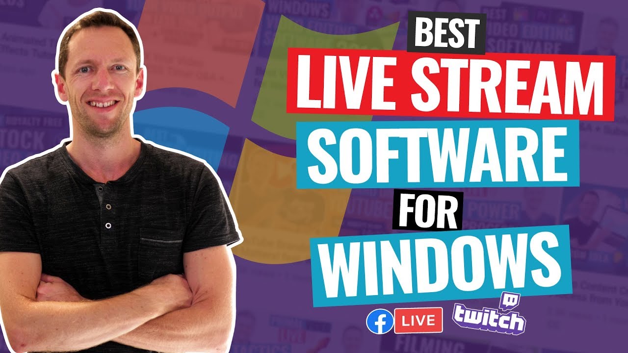 Best LIVE STREAM Software for PC / WINDOWS - Review!