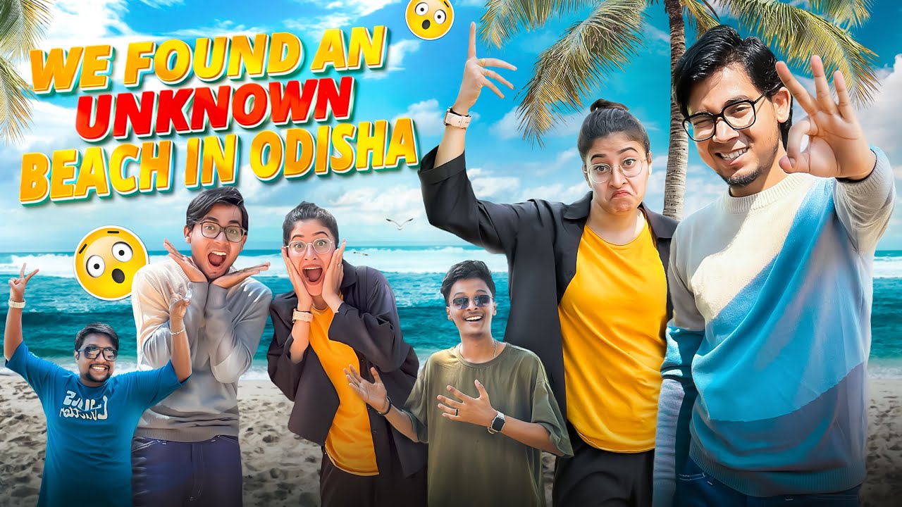 WE FOUND AN UNKNOWN BEACH IN ODISHA 🏖️|| TRAVEL SERIES 🤪 || ​⁠@gravyvlogs || 2025