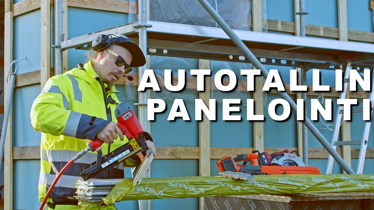 Autotallin Panelointi | Timpurilta Talo