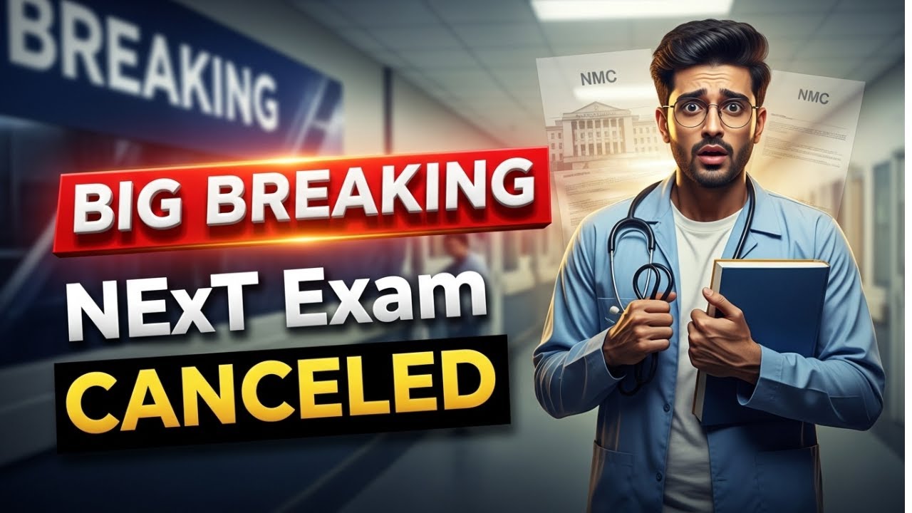 NExT Exam DELAYED for 3&ndash;4 Years! | Big Relief for MBBS Students