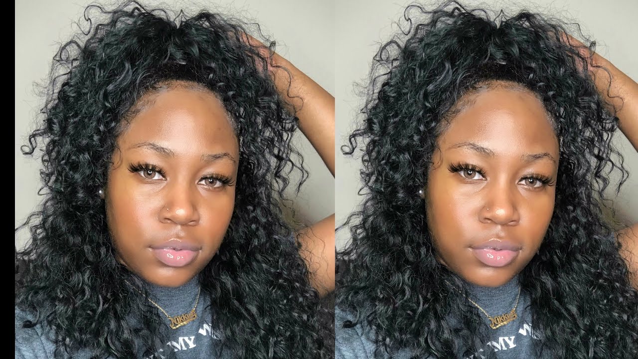 HOW TO FINESSE A HALF WIG | $13 OUTRE PENNY HALF WIG | W| HALF UP HALF DOWN | NIKKIA BRENAE
