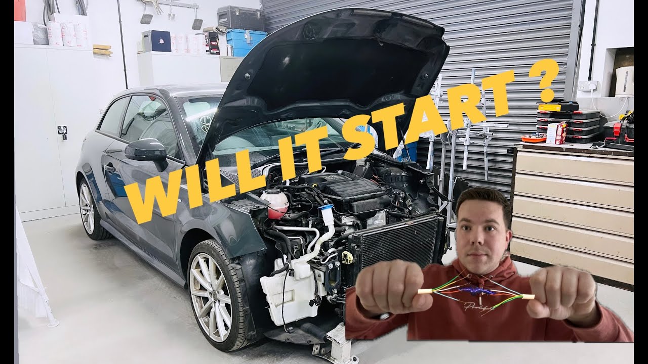 ВОССТАНОВЛЕНИЕ AUDI A1 2017 ГОДА ОТ COPART PT4. ЗАВЕДЕТСЯ ЛИ ОНА? И очистка P160900