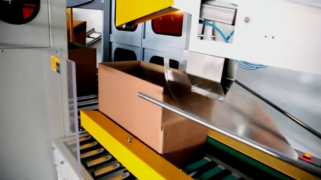 fully automatic cosmetic boxes filling into cartons end packaging line carton filler equipment