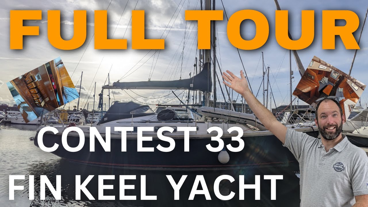 £19,500 Yacht Tour - Contest 33 Blue water cruising yacht
