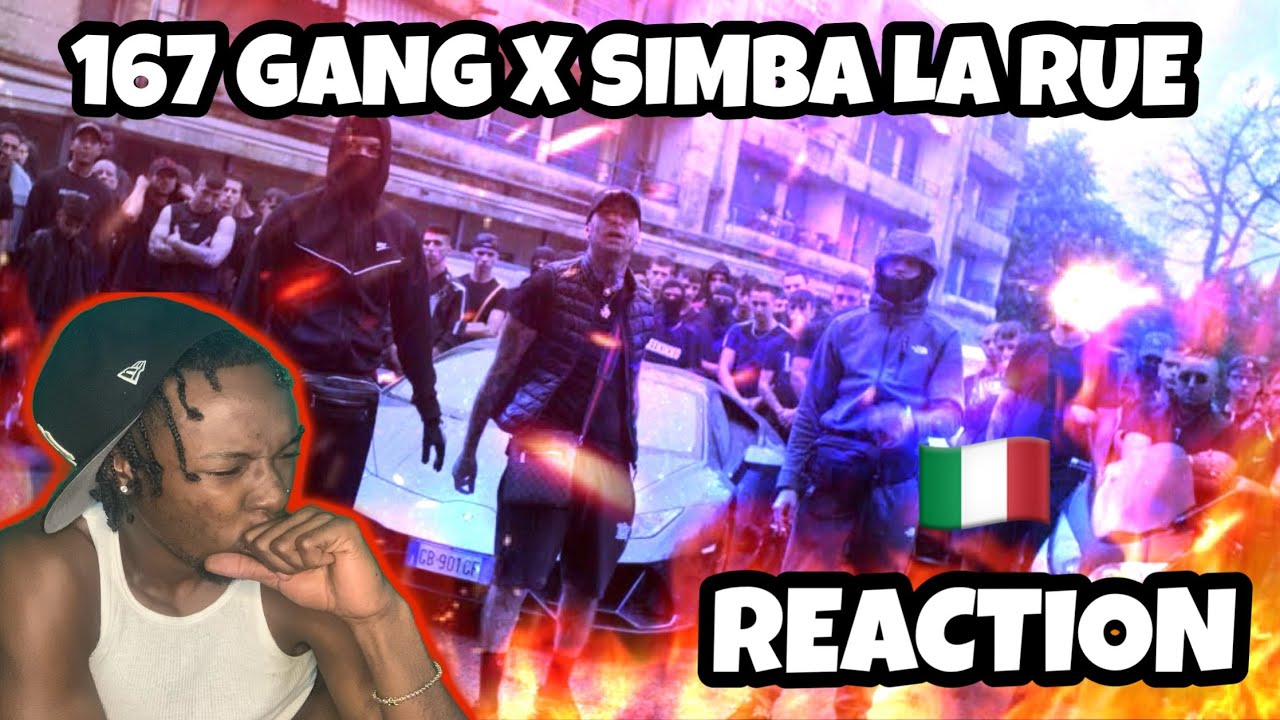 AMERICAN REACTS TO ITALIAN DRILL RAP GO CRAZY! 167 Gang - Piazza Di Spaccio ft. Simba La Rue