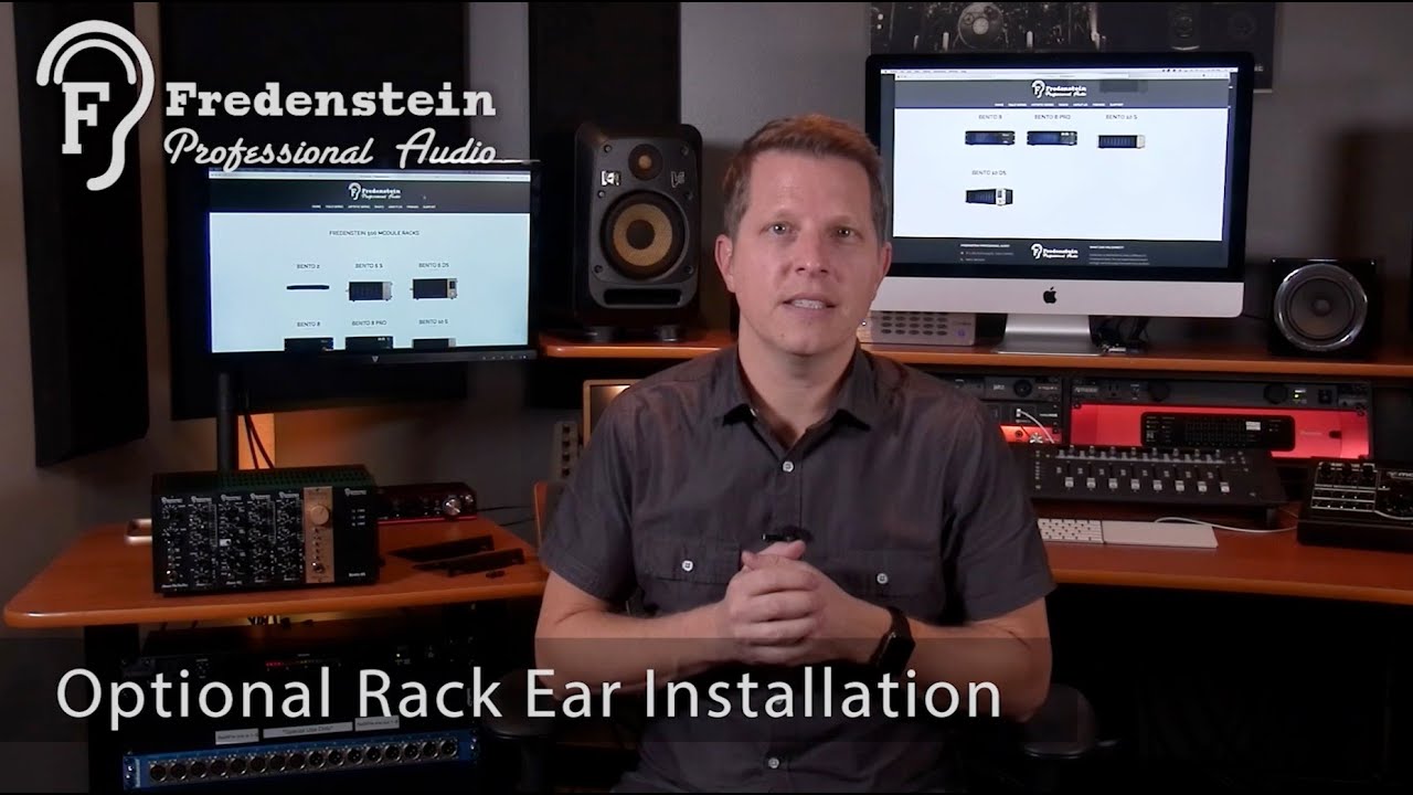 Bento 6 - Optional Rack Ear Installation