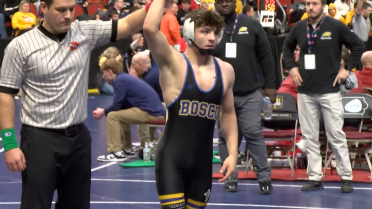 Iowa High School State Wrestling semifinals