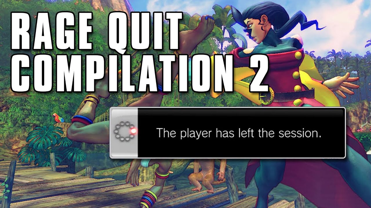 Rage Quit Compilation 2 | #usf4