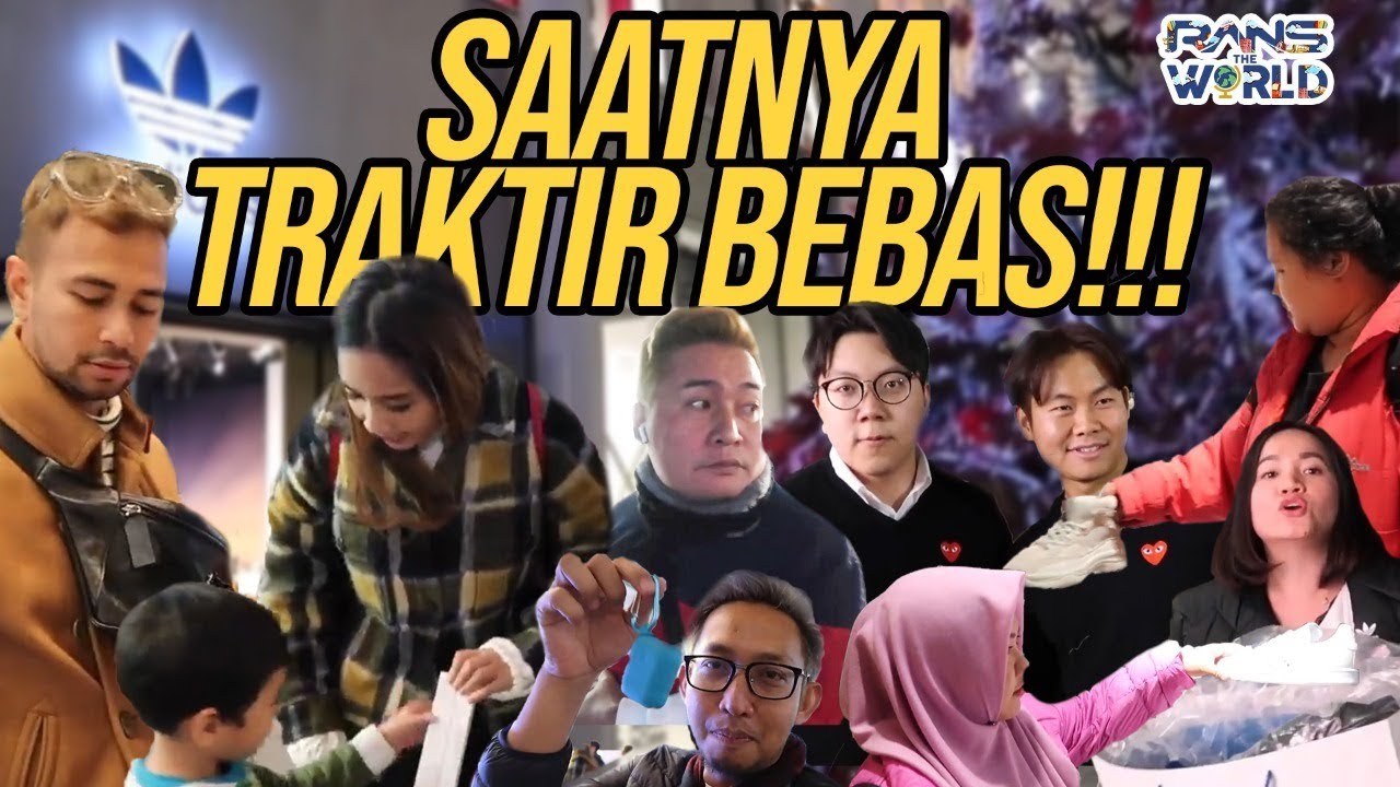 TIM KOREA, TIM JEPANG, TIM RANS, & SEMUANYA DITRAKTIR!! #RANSTHEWORLD