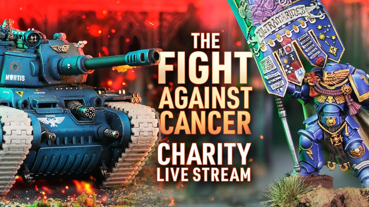 Astra Militarum vs Ultramarines - Gingerbread Terrain, Fun Giveaways, and a great cause.