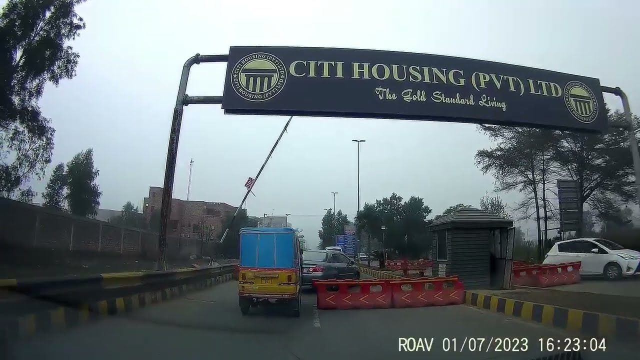Canal View Housing Scheme Drive Through Tour & Travel by Danishkada