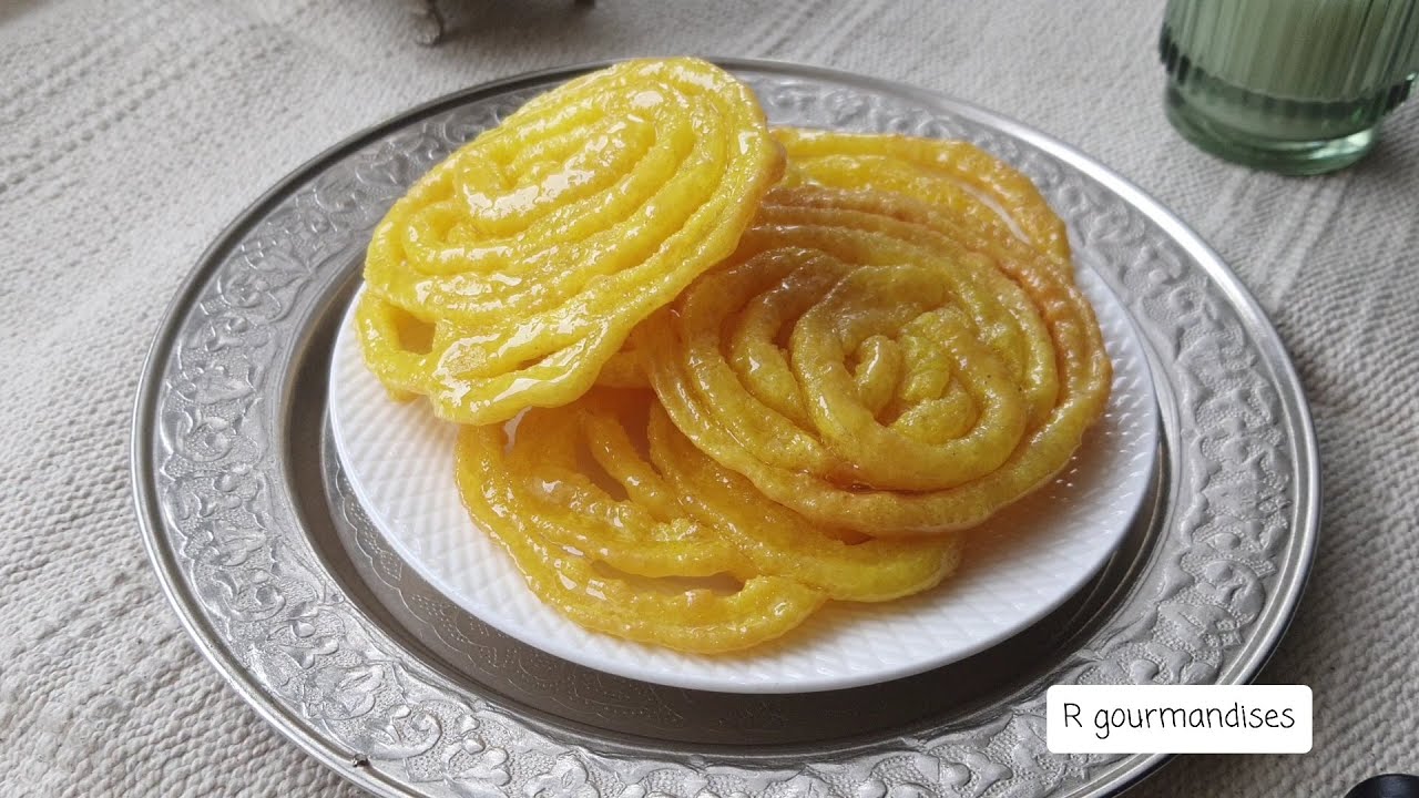Zlebya tunisienne, le gâteau oriental incontournable du Ramadan 🇹🇳🇹🇳😉 @Raja Gourmandises