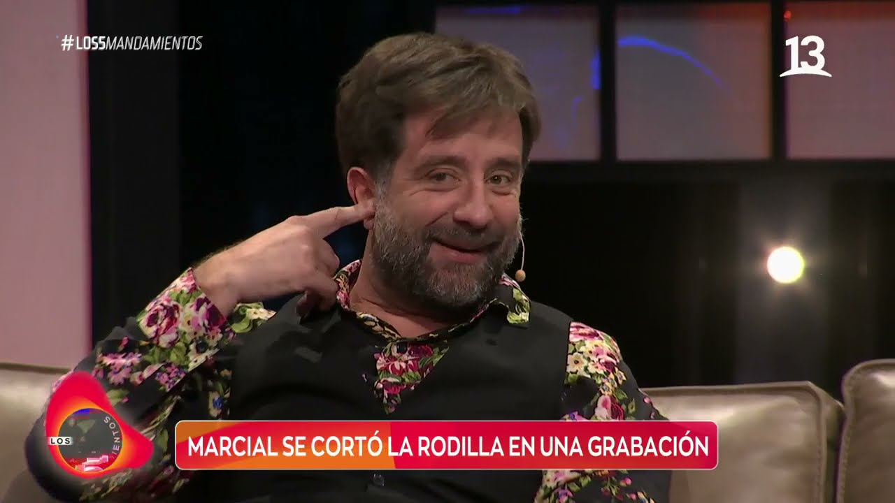Accidente de Marcial Tagle. Los 5 Mandamientos, Canal 13.