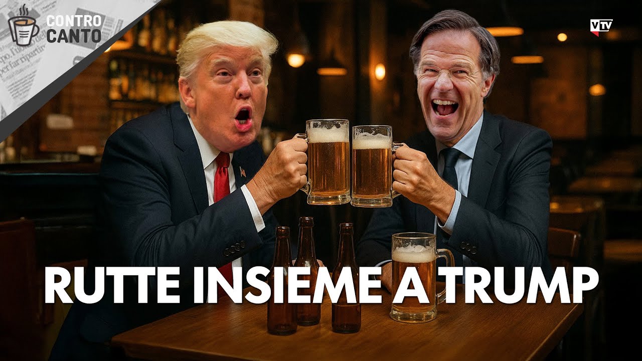 Rutte insieme a Trump - Il Controcanto - Rassegna stampa del 23 Ottobre 2025
